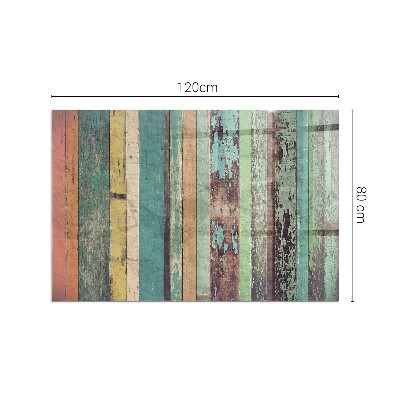 Rechteckige Glasplatte für Kaminofen Platinenfarben in verschiedenen Farbtönen