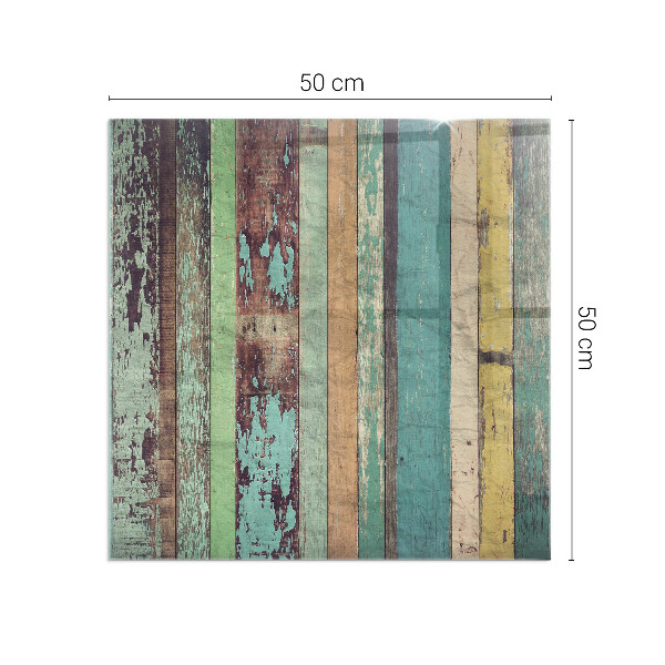 Rechteckige Glasplatte für Kaminofen Platinenfarben in verschiedenen Farbtönen