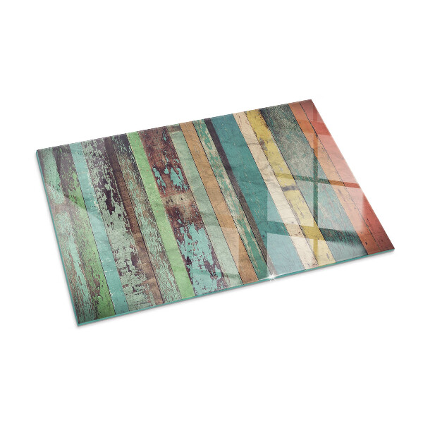 Rechteckige Glasplatte für Kaminofen Platinenfarben in verschiedenen Farbtönen