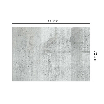 Rechteckige Glasbodenplatte für Ofen Rohbetonstruktur