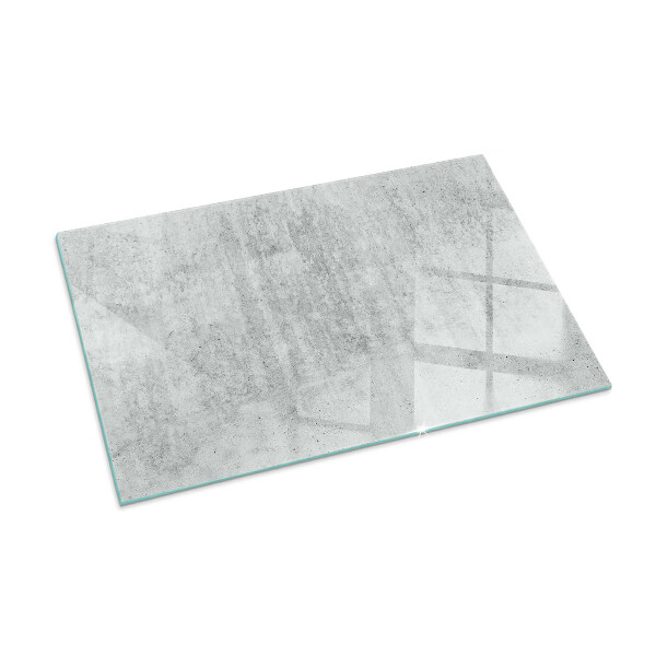 Rechteckige Glasbodenplatte für Ofen Rohbetonstruktur