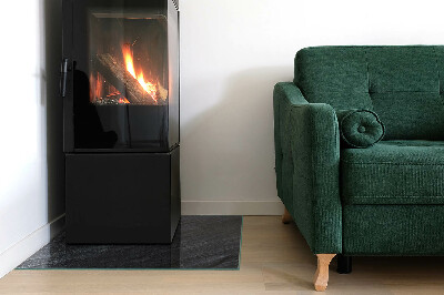 Rechteckige Glasbodenplatte für Ofen Muster der Gesteinsstruktur