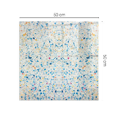 Rechteckige Funkenschutzplatte Glas Abstraktes Texturmotiv