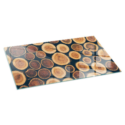 Rechteckige Funkenschutzplatte Glas Schachtel mit Holzrahmen