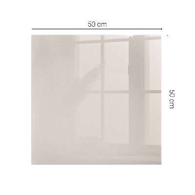 Rechteckige Glasbodenplatte für Ofen Farbe: Hellrosa