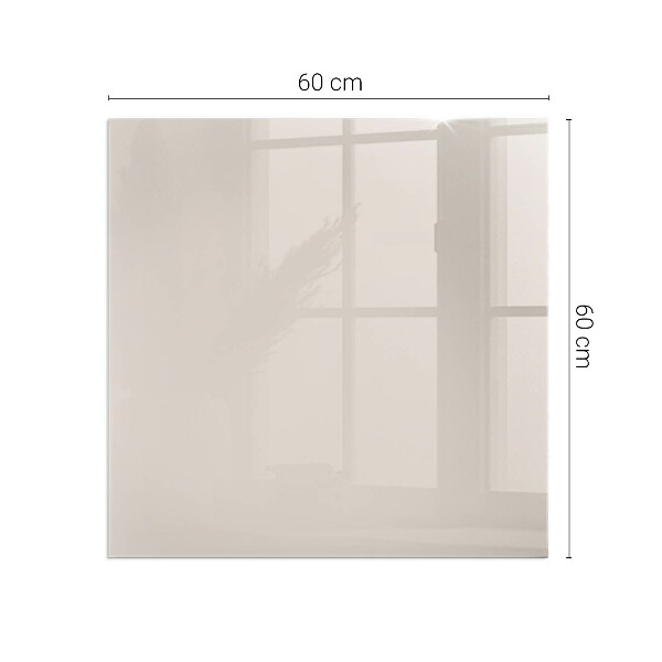 Rechteckige Glasbodenplatte für Ofen Farbe: Hellrosa