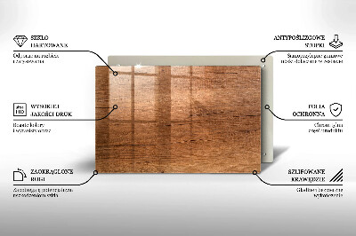 Grabkerze Untersetzer Holzstruktur