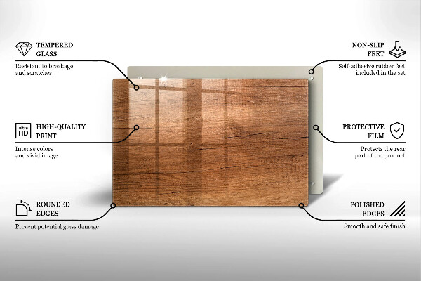 Grabkerze Untersetzer Holzstruktur