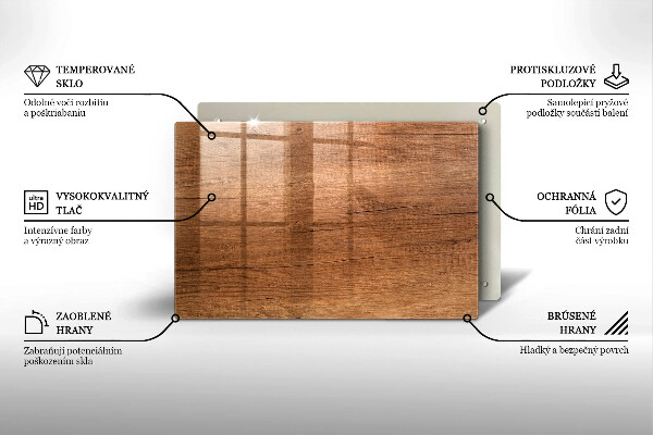 Grabkerze Untersetzer Holzstruktur