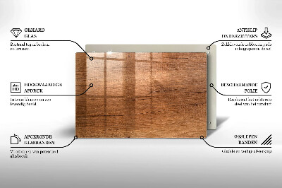 Grabkerze Untersetzer Holzstruktur
