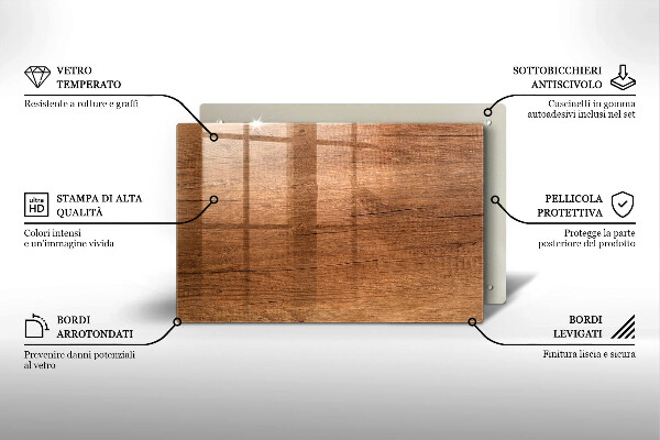Grabkerze Untersetzer Holzstruktur
