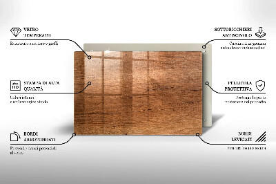Grabkerze Untersetzer Holzstruktur