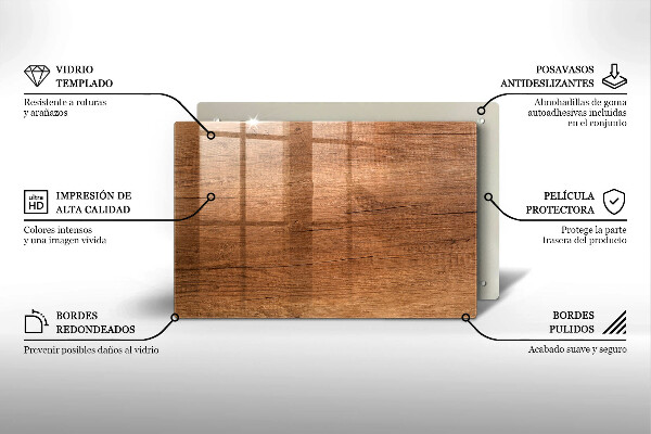 Grabkerze Untersetzer Holzstruktur