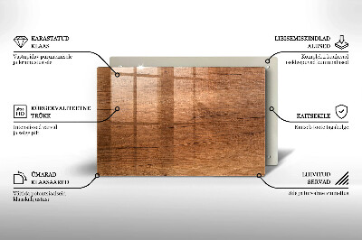 Grabkerze Untersetzer Holzstruktur