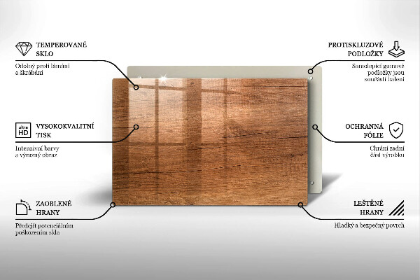 Grabkerze Untersetzer Holzstruktur