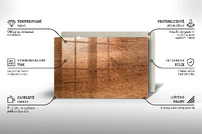 Grabkerze Untersetzer Holzstruktur