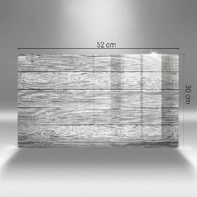 Glasunterlage für Grabkerzen Alte Holzbretter