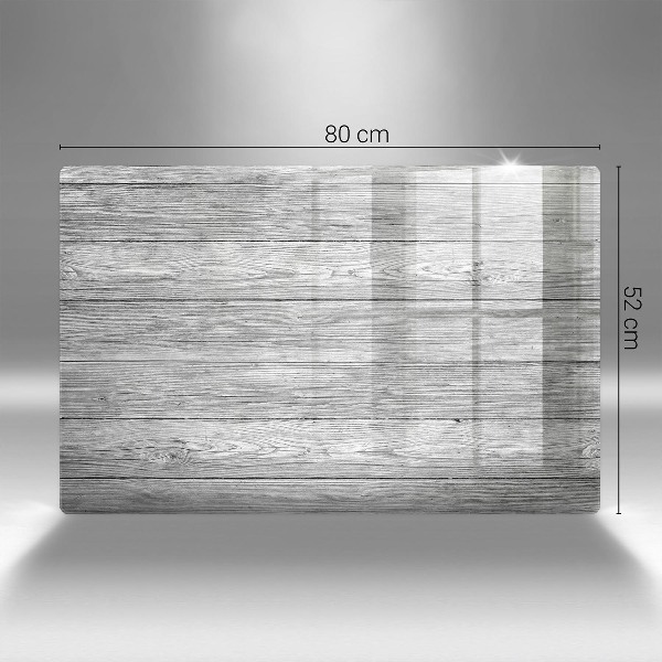 Glasunterlage für Grabkerzen Alte Holzbretter