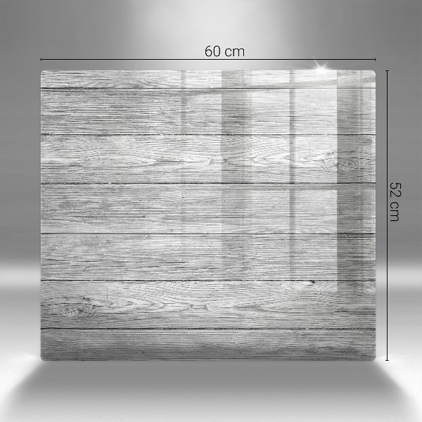 Glasunterlage für Grabkerzen Alte Holzbretter