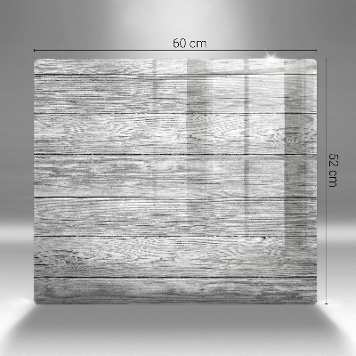 Glasunterlage für Grabkerzen Alte Holzbretter
