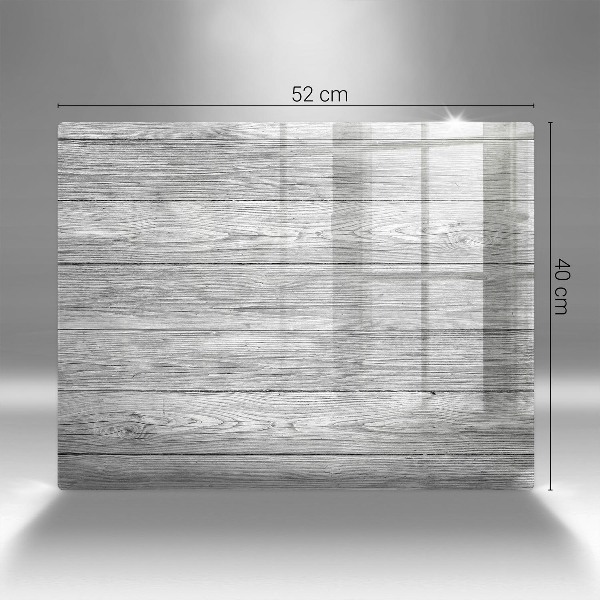 Glasunterlage für Grabkerzen Alte Holzbretter