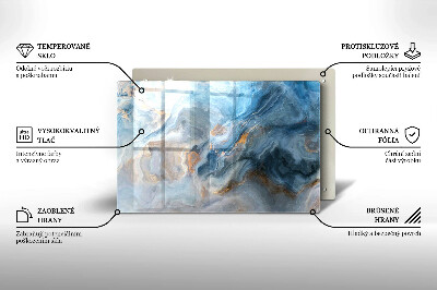 Grabkerze Untersetzer Marmorstruktur