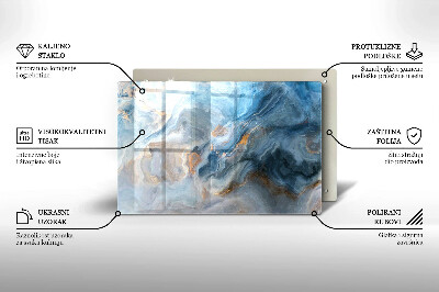 Grabkerze Untersetzer Marmorstruktur
