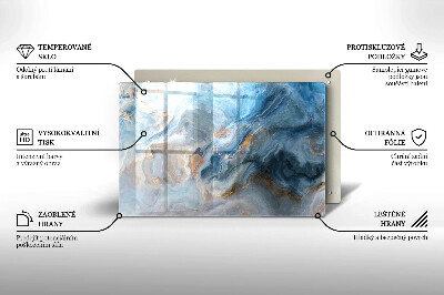 Grabkerze Untersetzer Marmorstruktur