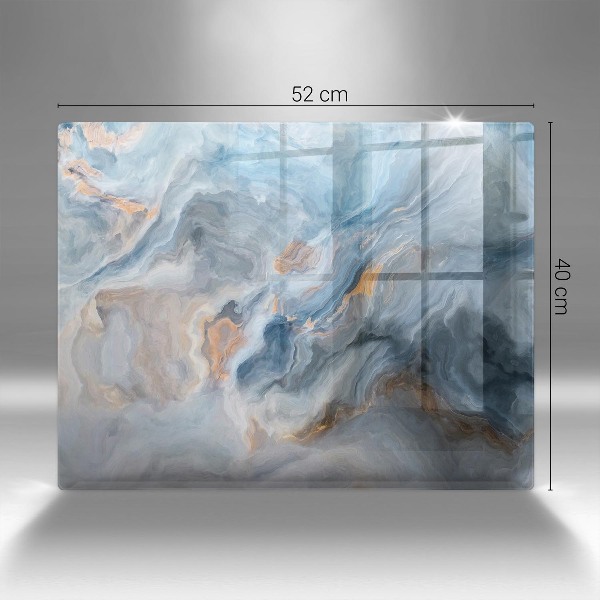 Grabkerze Untersetzer Marmorstruktur