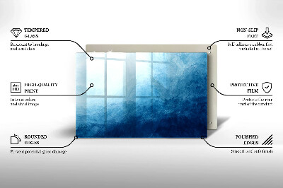 Glasunterlage für Grabkerzen Abstrakter Hintergrund