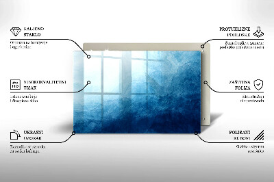 Glasunterlage für Grabkerzen Abstrakter Hintergrund