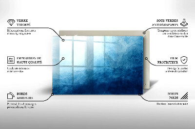 Glasunterlage für Grabkerzen Abstrakter Hintergrund