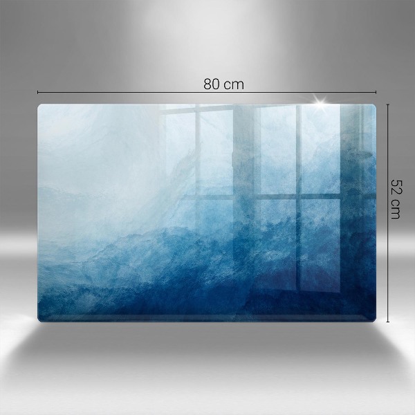 Glasunterlage für Grabkerzen Abstrakter Hintergrund