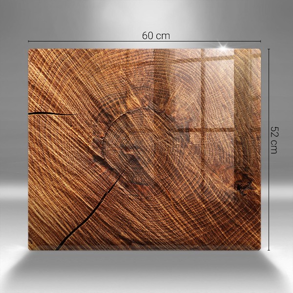 Glasunterlage für Grabkerzen Holzkonstruktion