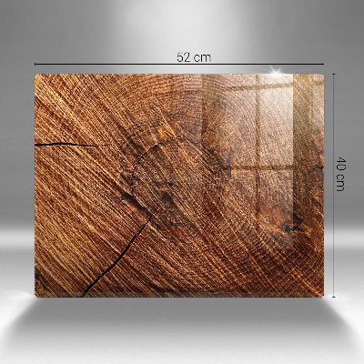 Glasunterlage für Grabkerzen Holzkonstruktion