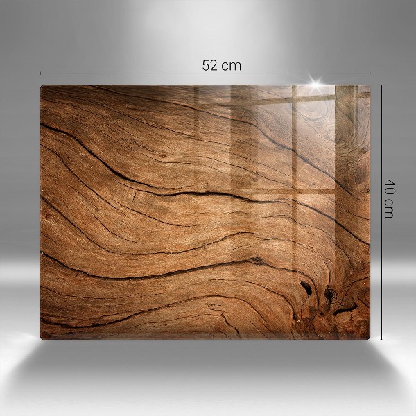 Grabkerze Untersetzer Holzplankenstruktur