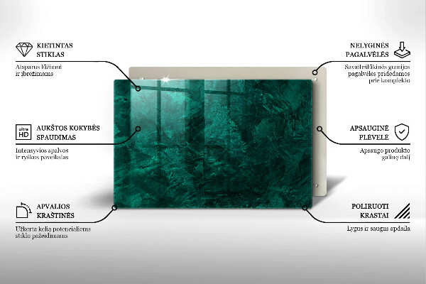 Glasunterlage für Grabkerzen Steinhintergrundtextur