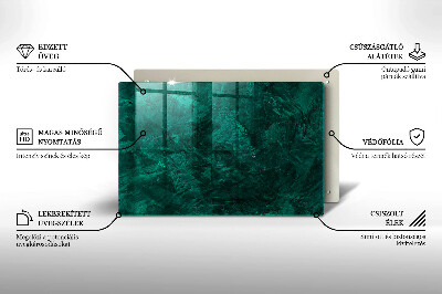 Glasunterlage für Grabkerzen Steinhintergrundtextur