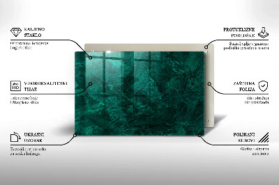 Glasunterlage für Grabkerzen Steinhintergrundtextur