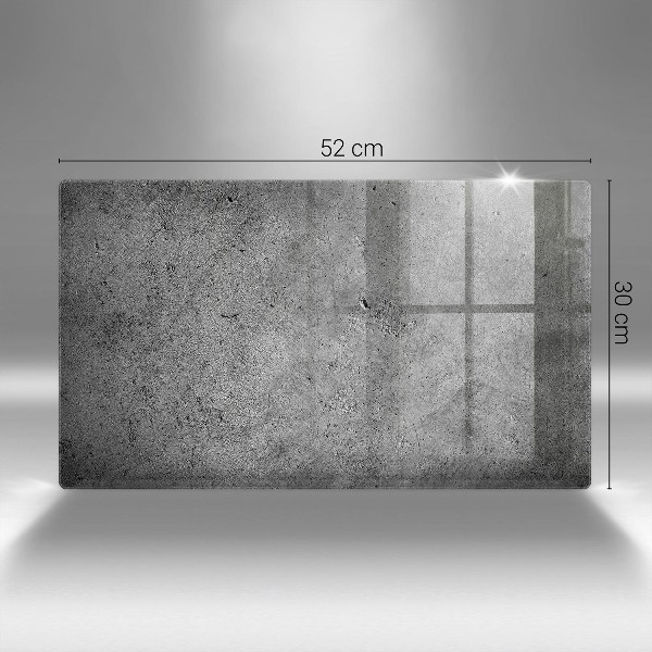 Glasunterlage für Grabkerzen Betonsteinstruktur