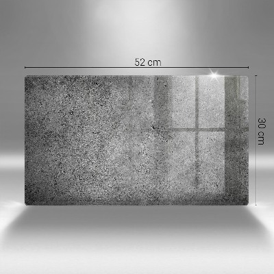 Glasunterlage für Grabkerzen Betonsteinstruktur