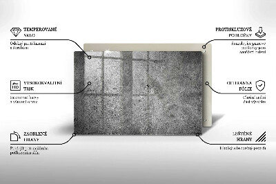 Glasunterlage für Grabkerzen Betonsteinstruktur