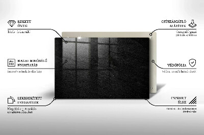 Glasunterlage für Grabkerzen Gesteinsstruktur