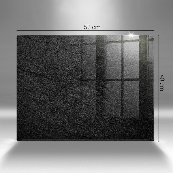 Glasunterlage für Grabkerzen Gesteinsstruktur