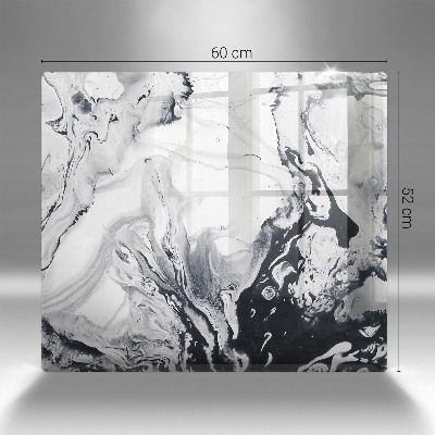 Grabkerze Untersetzer Tintenabstraktion