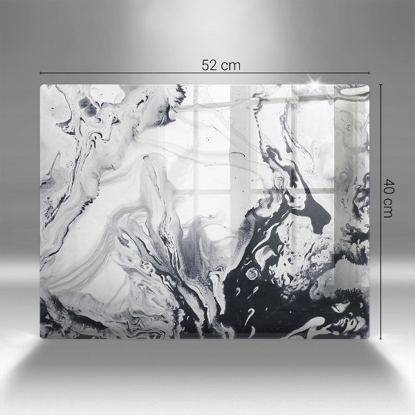 Grabkerze Untersetzer Tintenabstraktion