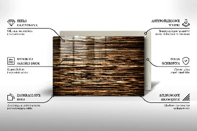 Grabkerze Untersetzer Holzstruktur