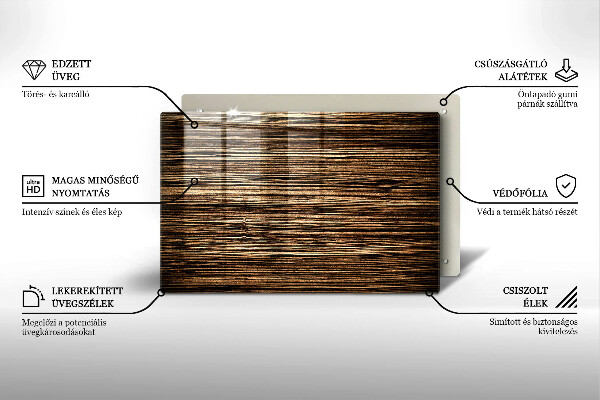 Grabkerze Untersetzer Holzstruktur