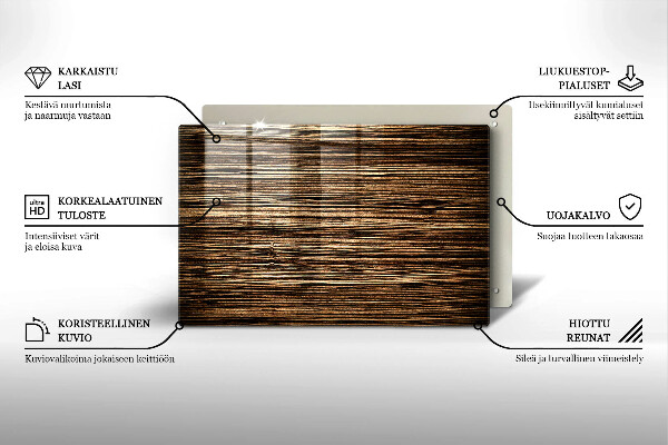 Grabkerze Untersetzer Holzstruktur