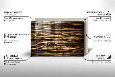 Grabkerze Untersetzer Holzstruktur